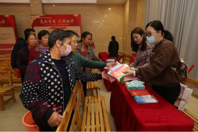 晉安區(qū)新時(shí)代文明實(shí)踐系列活動(dòng)之 “美好晉安 法典相伴”