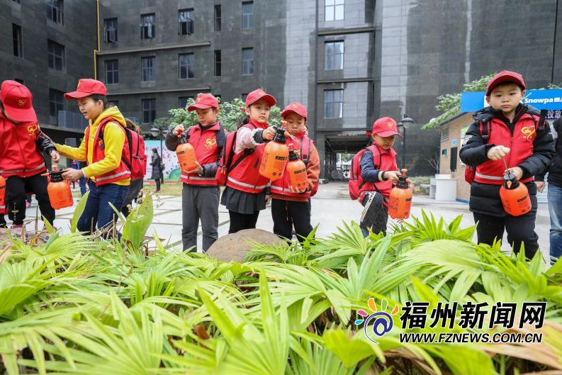 晉安“東浦環保小戰士”大隊成立暨環保酵素推廣行動舉行