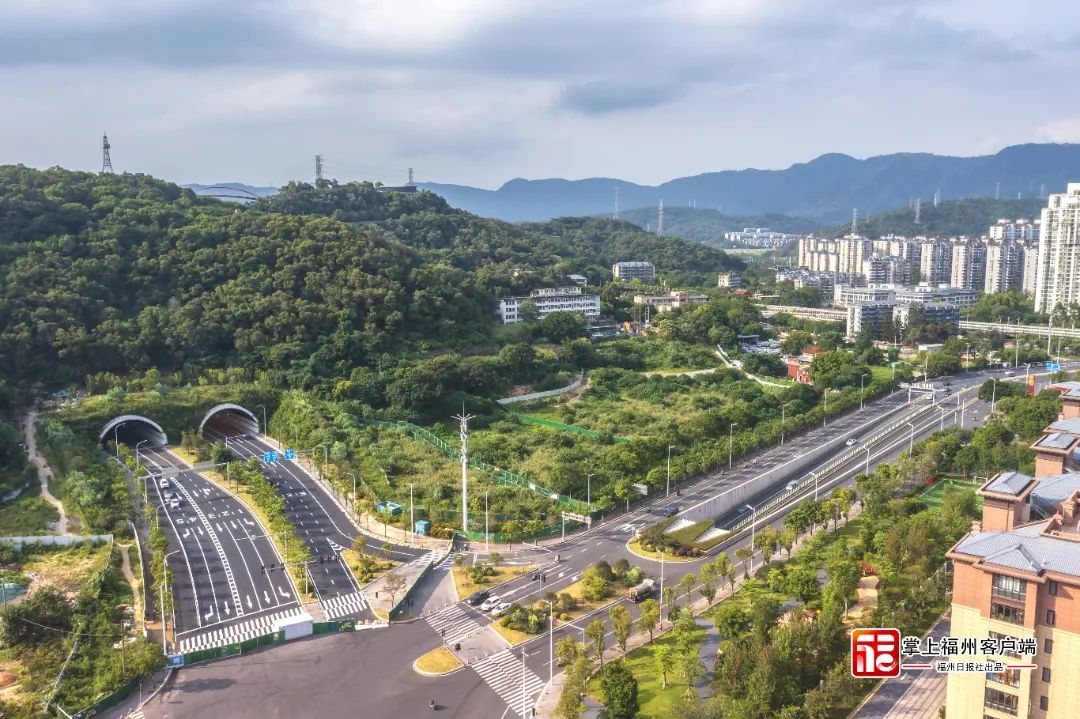 重磅！福州中心城區最寬隧道建成啟用