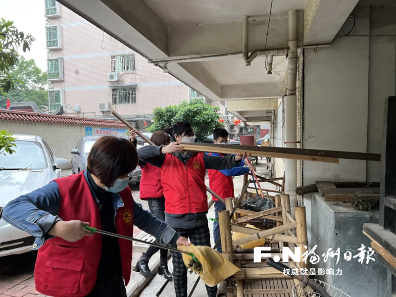 晉安黨群清潔家園迎新春