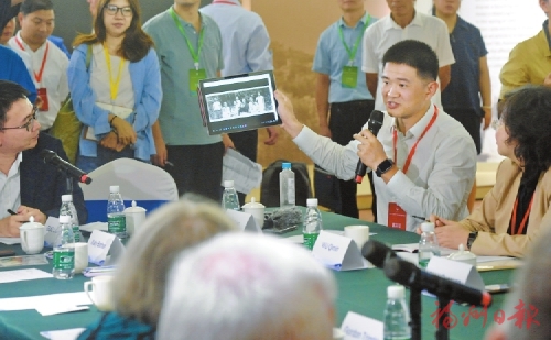 左海會客廳  林軼南：拼出譜系圖　重續“鼓嶺緣”