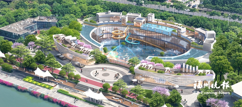 福州市區首個溫泉水樂園擬國慶迎客 打造四季在線網紅項目