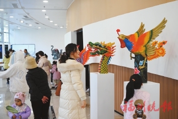 福州市文化館、福州市少年兒童圖書館新館開館  晉安湖畔升起“文化雙子星”