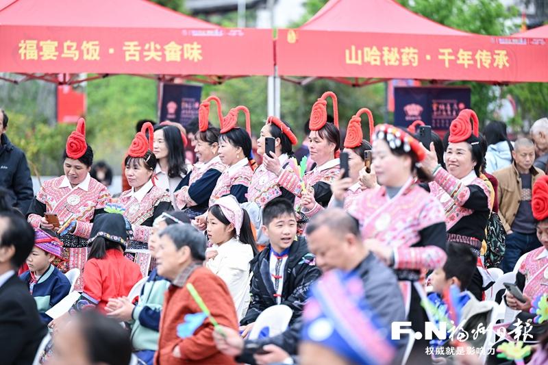晉安:日溪“三月三” “村晚”畬韻濃 晉安:日溪“三月三” “村晚”畬韻濃