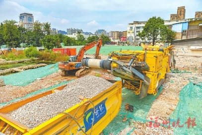 “三位一體”模式給力　建筑垃圾變廢為寶  
