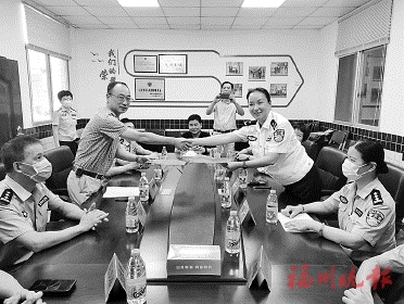 省女子司法強制隔離戒毒所　與鼓山鎮社區戒毒站簽約共建