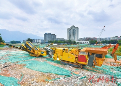 晉安全鏈條管理城市“成長(zhǎng)的煩惱”  益鳳建筑垃圾資源化基地打造全國(guó)標(biāo)桿