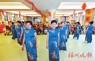 “我們的節日·重陽節”華煦養老院舉辦聯歡活動　幸福老人過佳節