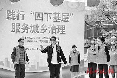 晉安開展主題教育宣講，持續提高城市精細化管理水平  “黨員紅+城管藍”打造精美街區