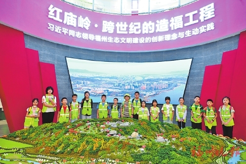 本報寫作訓練營小營員探秘紅廟嶺  在對的地方　垃圾就會變成好東西
