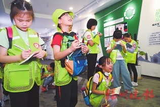本報寫作訓練營小營員探秘紅廟嶺  在對的地方　垃圾就會變成好東西