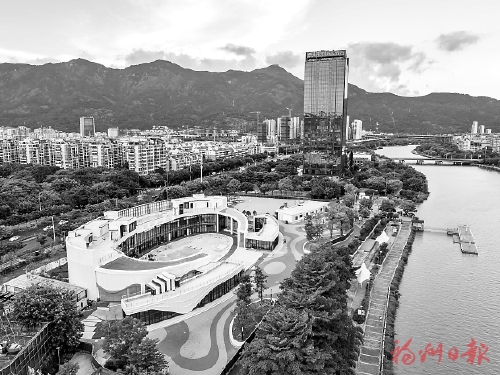 光明港溫泉水樂園硬裝完工 計劃年內開放，夏可水上嬉戲，冬可暢享溫泉