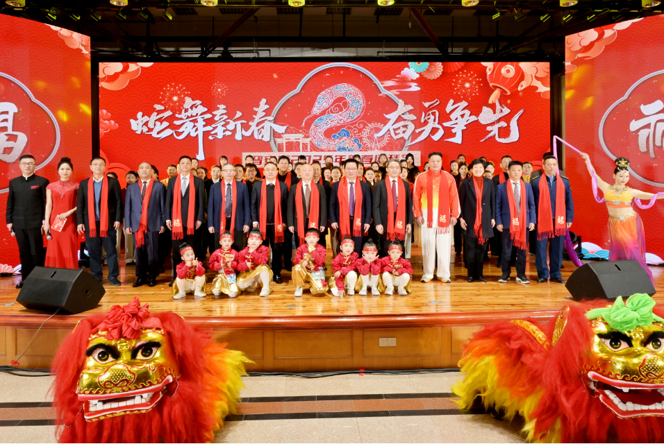 精彩熱鬧！晉安舉行新春團(tuán)拜會！林濤向全區(qū)人民拜年