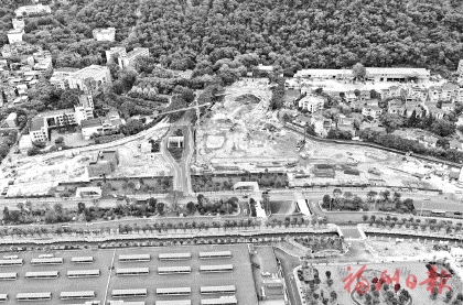 鼓山下院廣場(chǎng)提升改造加速
