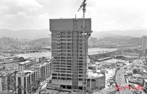 火車站南廣場(chǎng)綜合交通樞紐工程加速推進(jìn)
