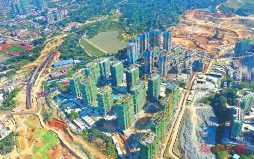 市城投集團多條新路開建