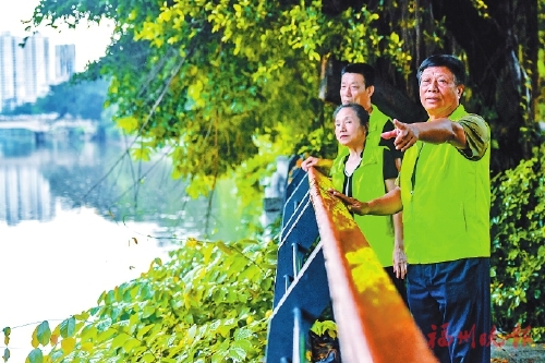 老兵退伍不褪色　風雨無阻護內河