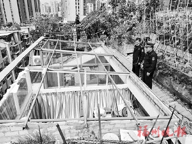 晉安清理福臨東城小區(qū)歷史違建  預(yù)計(jì)7月底拆完