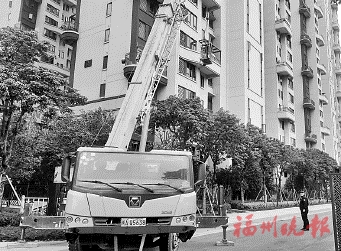 封包陽臺違建　晉安城管快查快處