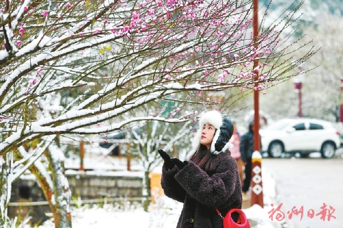 一夜飛雪榕城驚艷