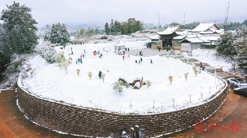 一夜飛雪榕城驚艷