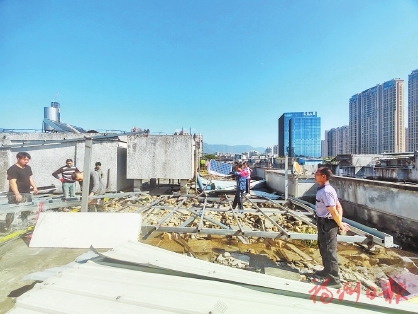 福州市“兩違”綜合治理　耐心普法和強力執法雙管齊下  晉安城管　今年已拆除90處違建