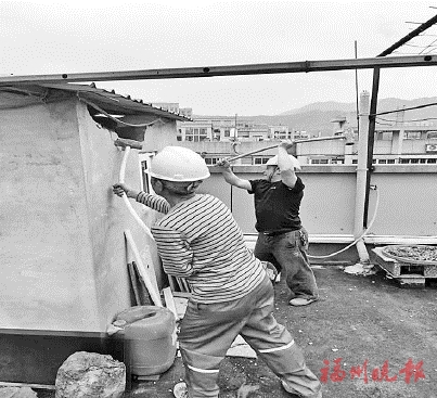 晉安區專項整治新增“兩違”  持續改善市容環境