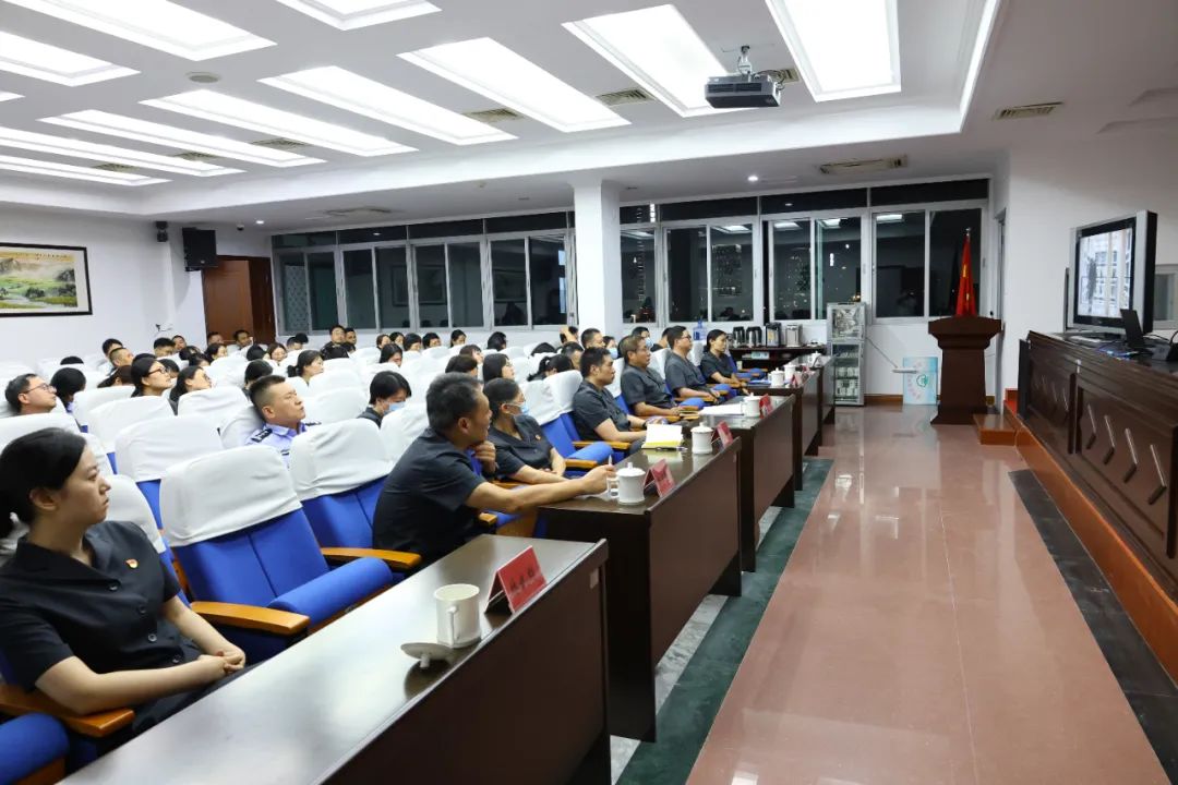 黨紀學習教育 | 晉安法院召開黨紀學習教育專題輔導課暨警示教育會