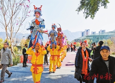 民俗表演樂不停　地道美食飽口福  2025年元宵節海峽兩岸民俗文化活動舉行