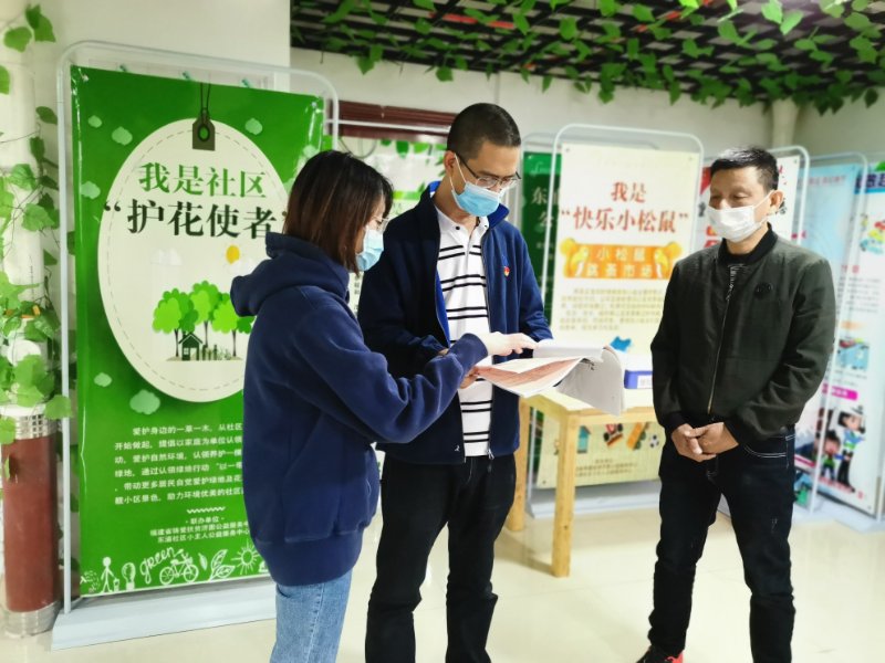 區委文明辦督導新時代文明實踐所（站） 建設工作