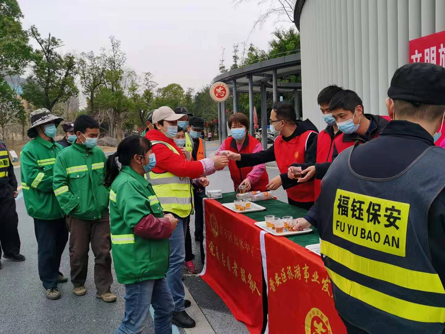 一杯暖茶 溫暖榕城 晉安區(qū)暖心志愿服務(wù)時刻與您相伴
