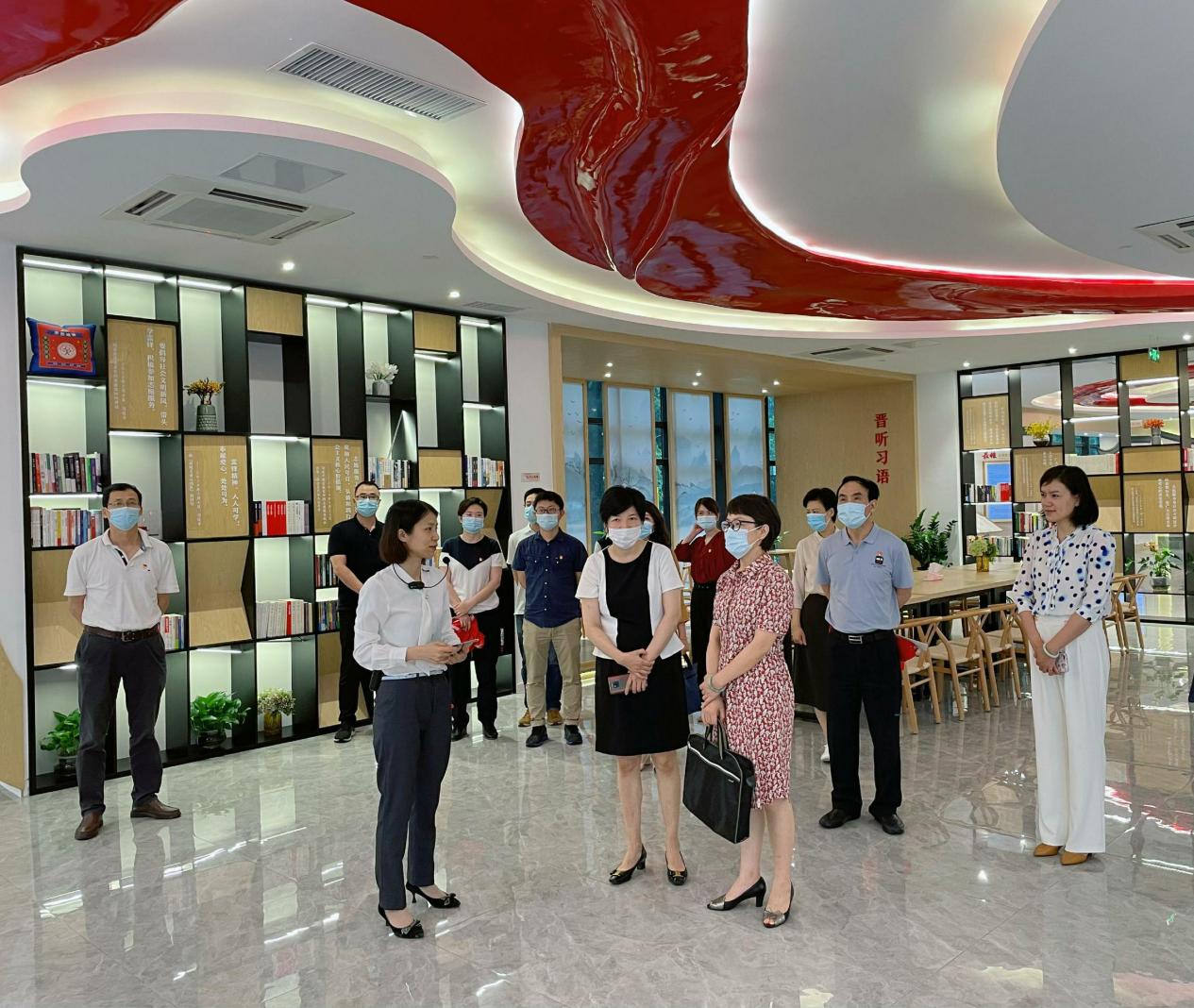 省委辦公廳機關黨委赴晉安區開展共建聯創活動