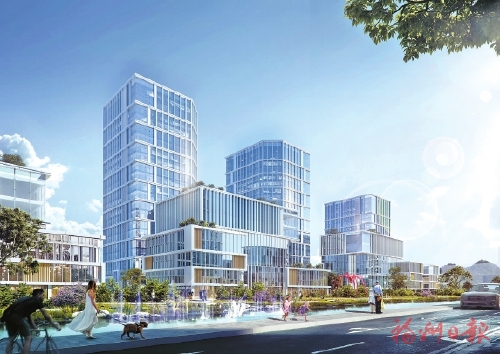 晉安　科創走廊建設蹄疾步穩  晉安湖“三創園”又添“園中園”
