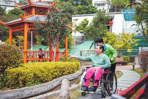 負擔減輕了　照護變好了  長護險“福州模式”助力老有所護