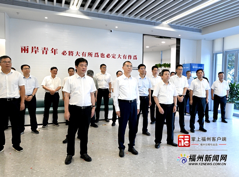 郭寧寧吳賢德帶隊在倉山區(qū)晉安區(qū)閩侯縣高新區(qū)開展“亮?xí)癖葘W(xué)”活動