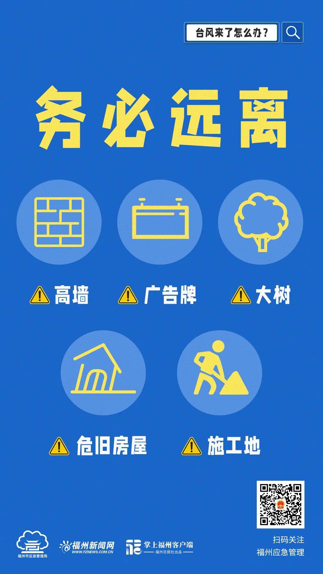 福州提升防臺風應急響應至Ⅱ級并啟動防暴雨Ⅳ級應急響應！