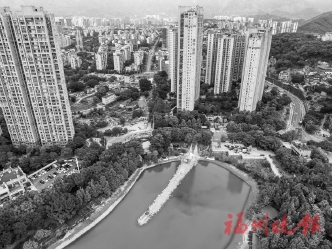 五四北片區三大湖體啟動清淤  助力城市防澇，相當于再挖2.3個澗田湖