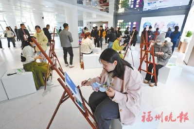 榕城新地標掀起“全民美育狂歡季” 福州市文化館變身“全年齡藝術能量站” 榕城新地標掀起“全民美育狂歡季” 福州市文化館變身“全年齡藝術能量站”