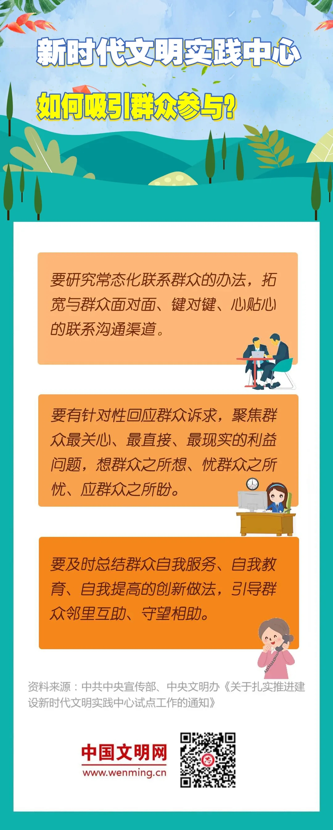 八問新時代文明實踐 | 之七：如何吸引群眾參與？