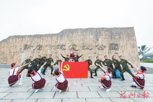 市委網信辦　紅色“引流”賦能“第一城”  讓網紅遺址公園底色更紅