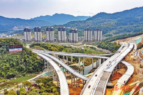 北二通道年內(nèi)建成通車  晉安段施工進(jìn)入收官階段