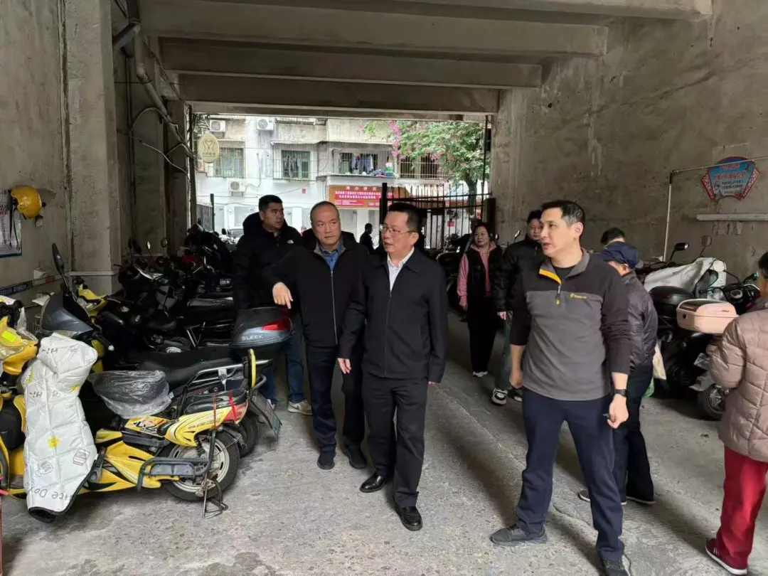 不留死角！全面排查！林濤赴一線檢查電動車整治情況