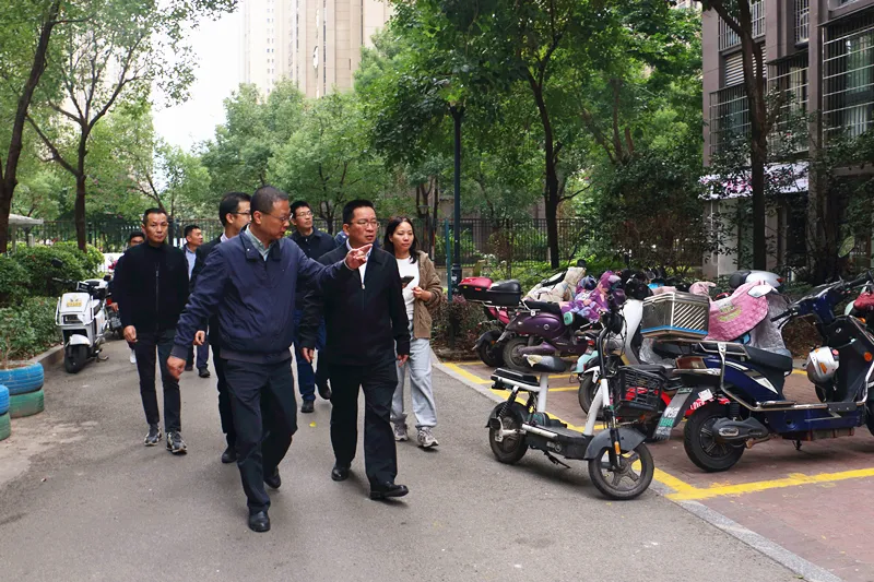 不留死角！全面排查！林濤赴一線檢查電動車整治情況